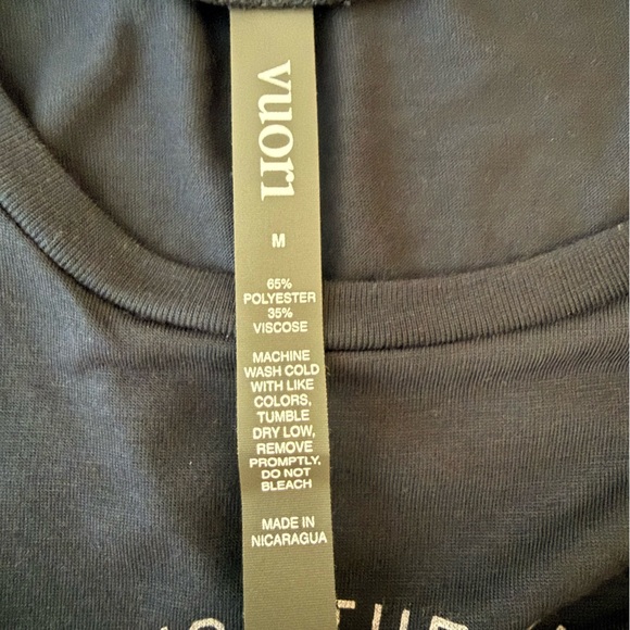 Vuori The Rise The Shine Muscle Tank Midnight Navy Women’s Medium NWT - Picture 6 of 7